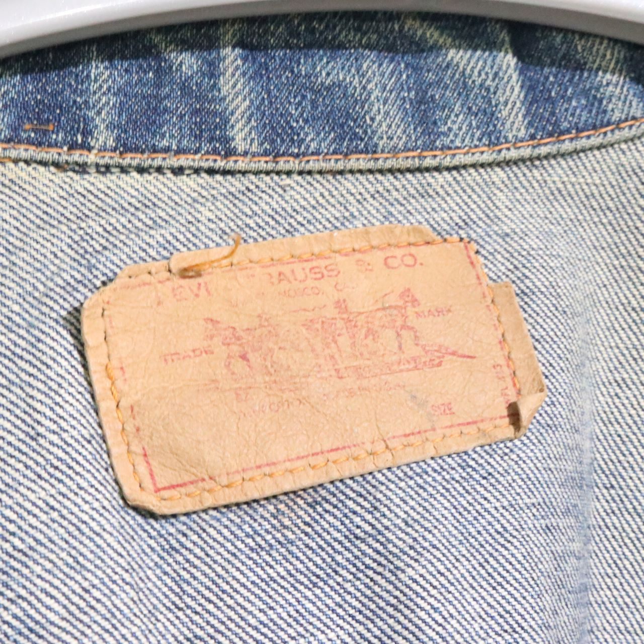 Levi's 60s 70s Vintage BIG-E 70505 Jacket Navy Size XS