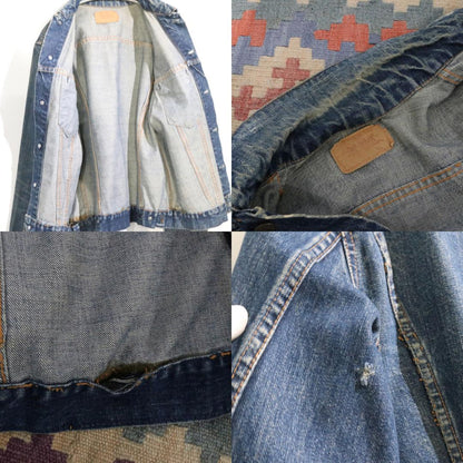Levi's 60s 70s Vintage BIG-E 70505 Jacket Navy Size XS