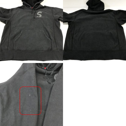Supreme S Logo Hoodie Black Size XL