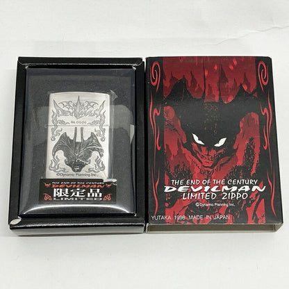 Zippo 1998 Devilman Limited Edition Silver Lighter