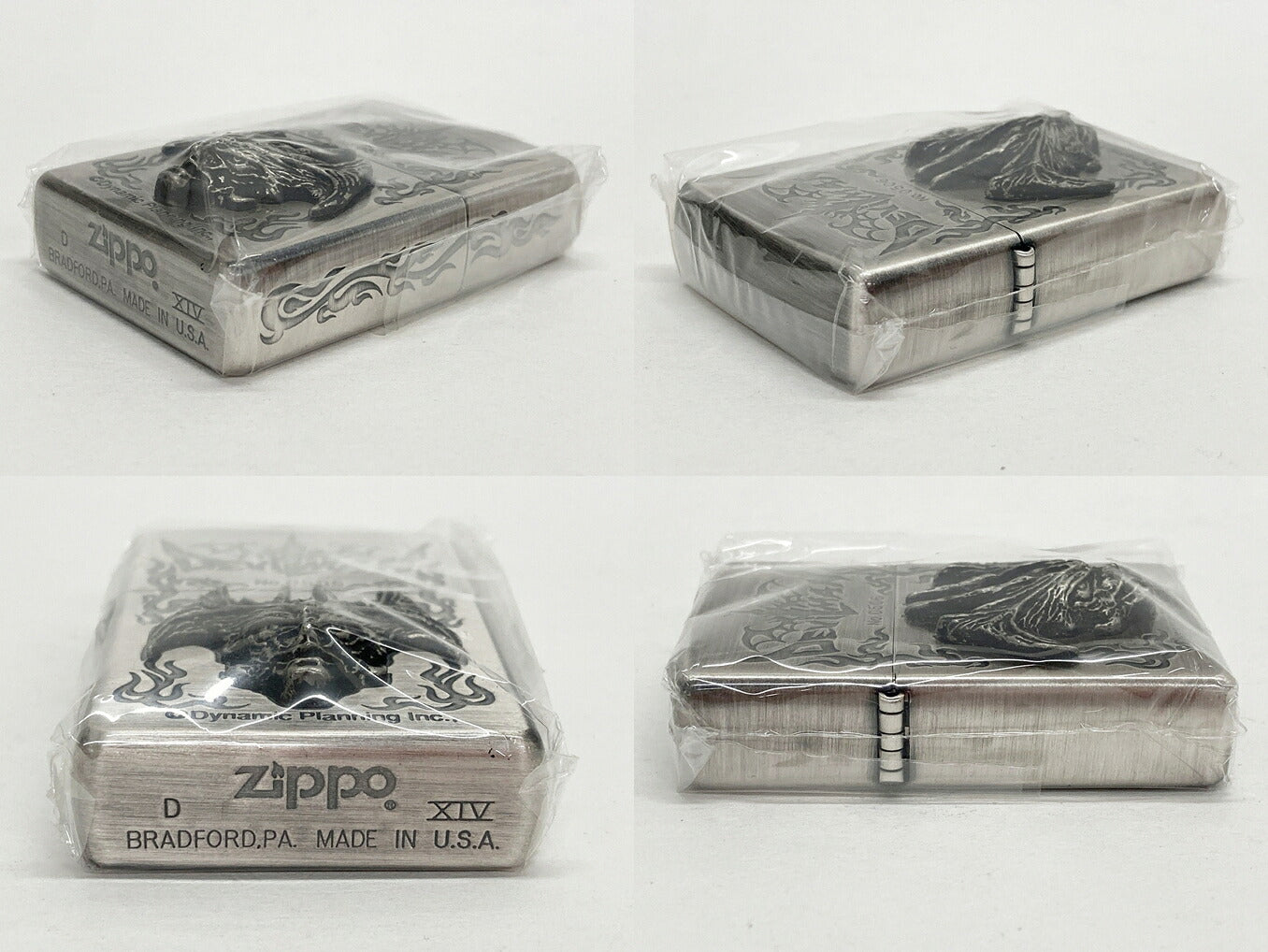 Zippo 1998 Devilman Limited Edition Silver Lighter
