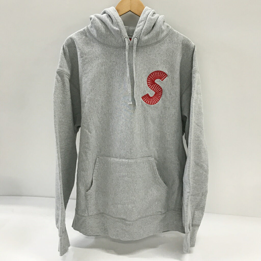 Supreme S Logo Hoodie Gray Size L
