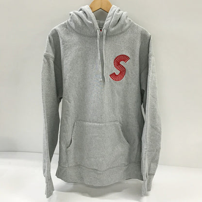 Supreme S Logo Hoodie Gray Size L
