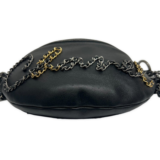 CHANEL 20SS SIGNE Coco Mark Chain Bag Black Size ONE SIZE
