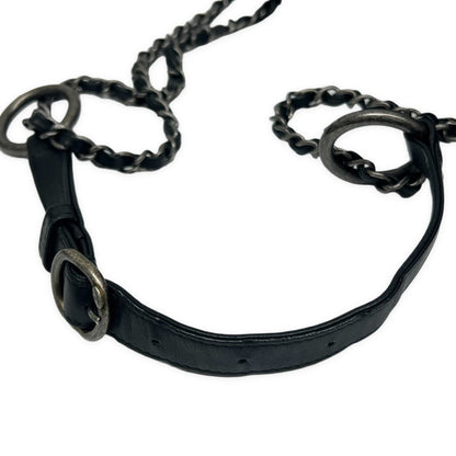 CHANEL 20SS SIGNE Coco Mark Chain Bag Black Size ONE SIZE