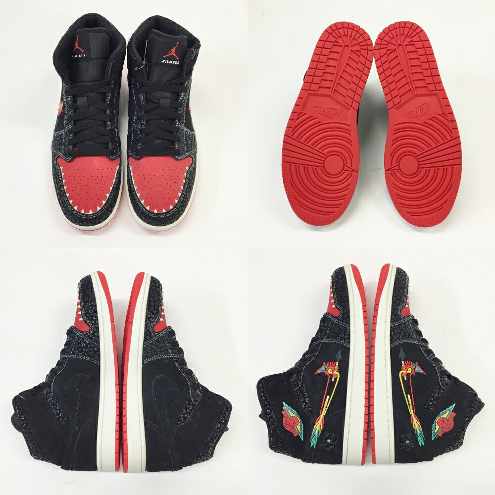 NIKE Air Jordan 1 Mid SE "Siempre Familia" Sneakers Size 9