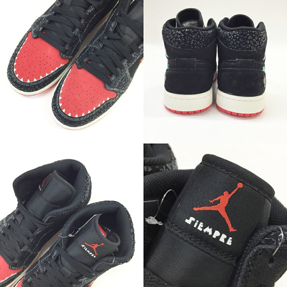 NIKE Air Jordan 1 Mid SE "Siempre Familia" Sneakers Size 9