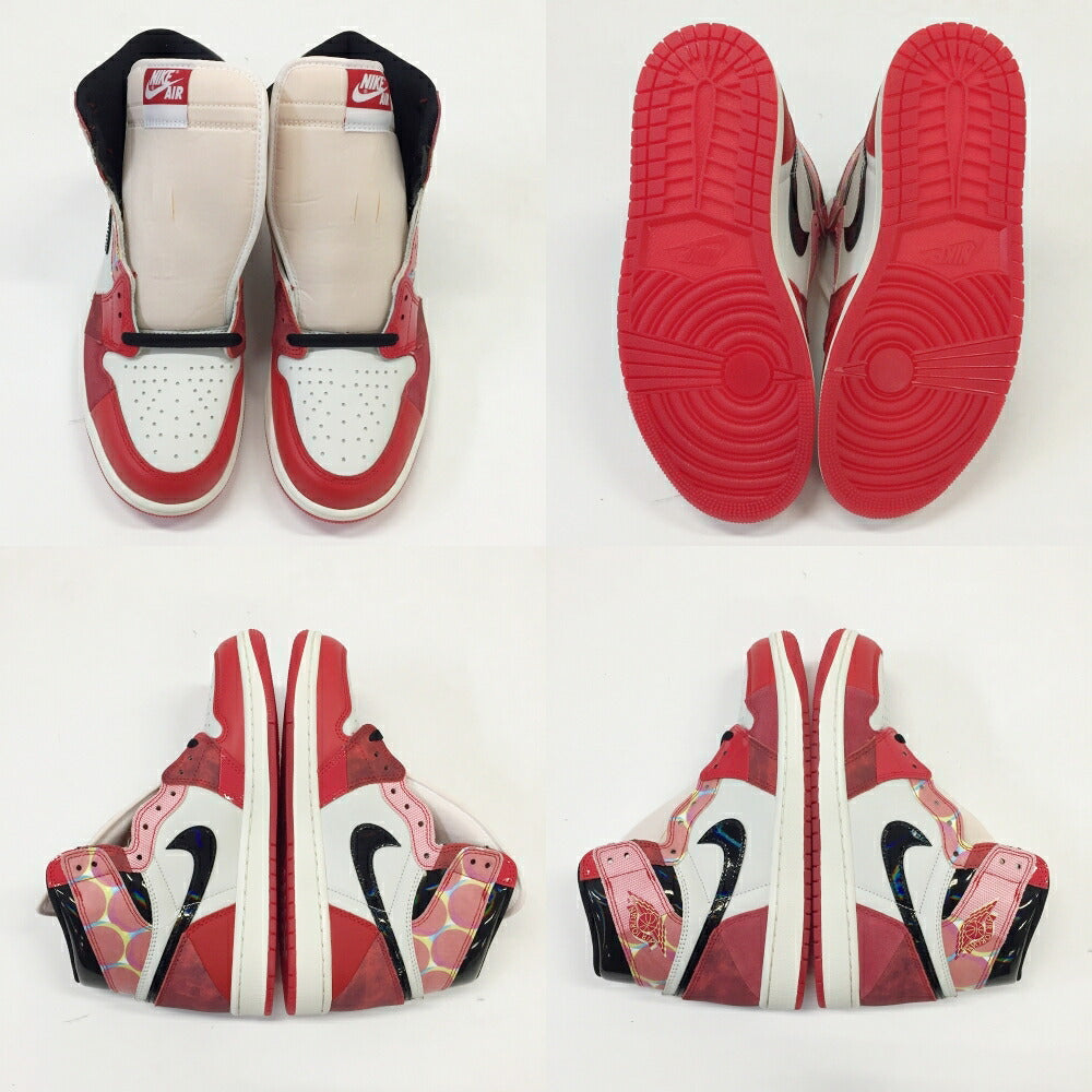 NIKE Air Jordan 1 High OG SP "Spider-Man" Sneakers Size 9