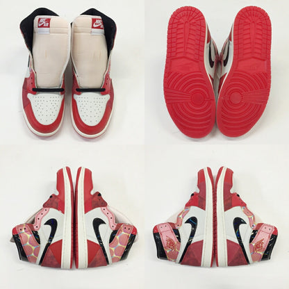NIKE Air Jordan 1 High OG SP "Spider-Man" Sneakers Size 9