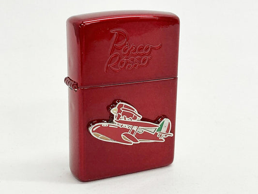 Zippo Studio Ghibli Porco Rosso Red Lighter
