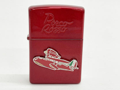 Zippo Studio Ghibli Porco Rosso Red Lighter