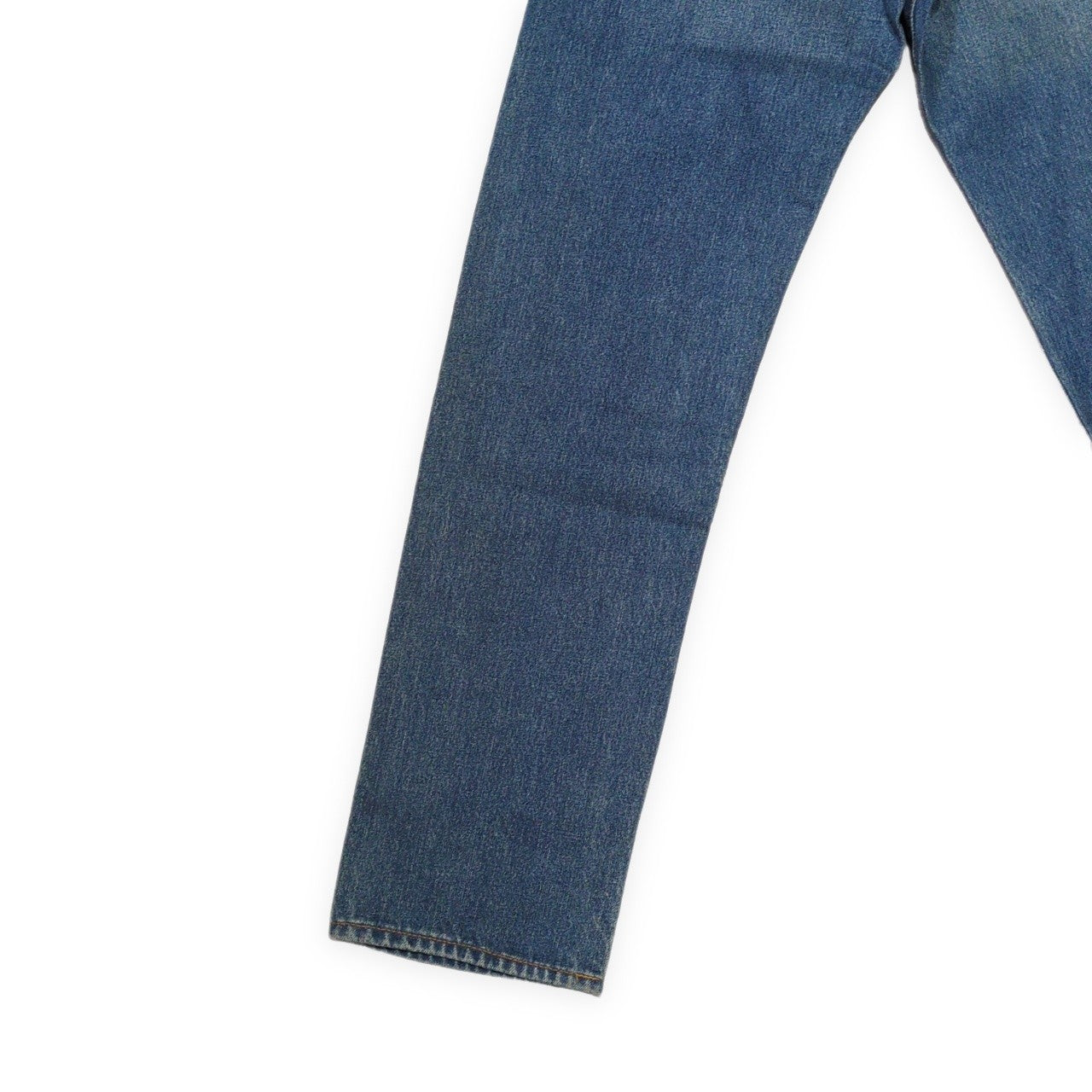 EVISU Lot.0001 White Seagull Paint Blue Jeans Size 28