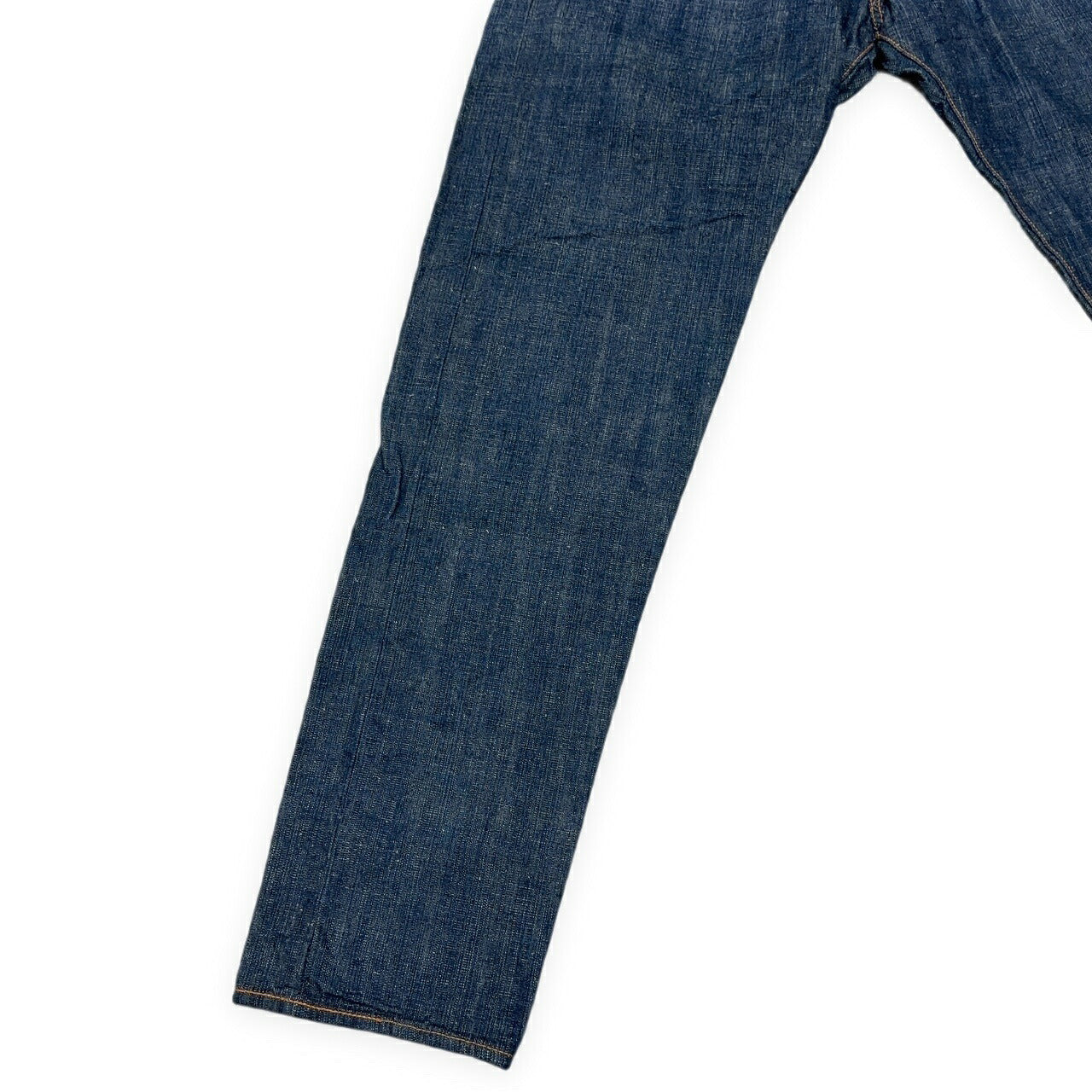 EVISU Lot.2111 Leather Patch Cinch Back Jeans Size 34