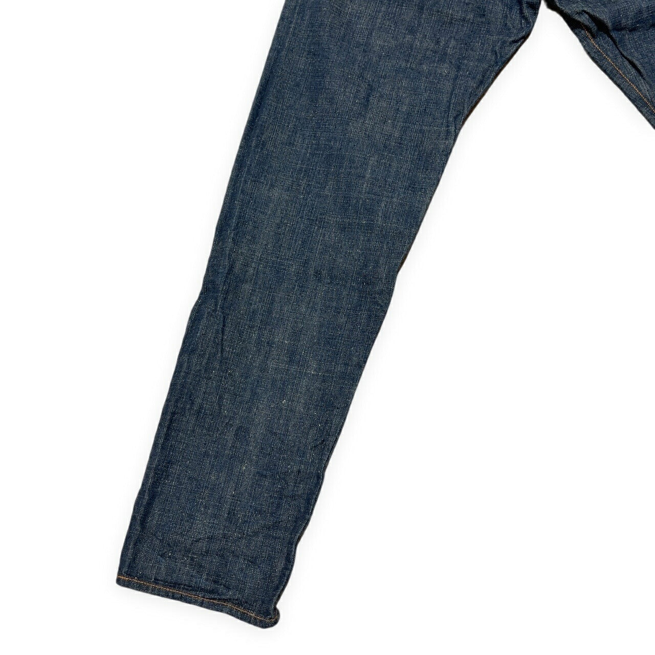 EVISU Lot.2111 Leather Patch Cinch Back Jeans Size 34