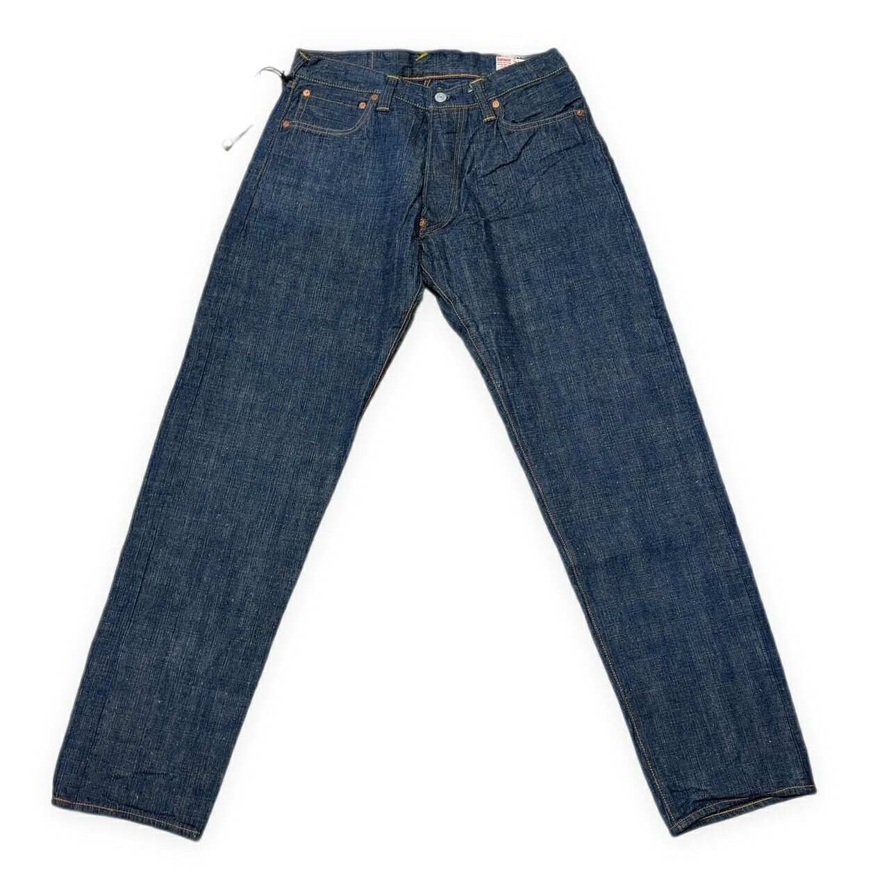 EVISU Lot.2111 "Shinya" Leather Patch Jeans in JP Size 36