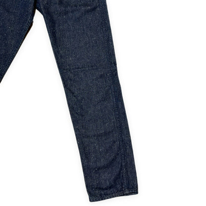 EVISU Lot.5501 Cotton Silk Nep Denim Indigo Blue Size 32