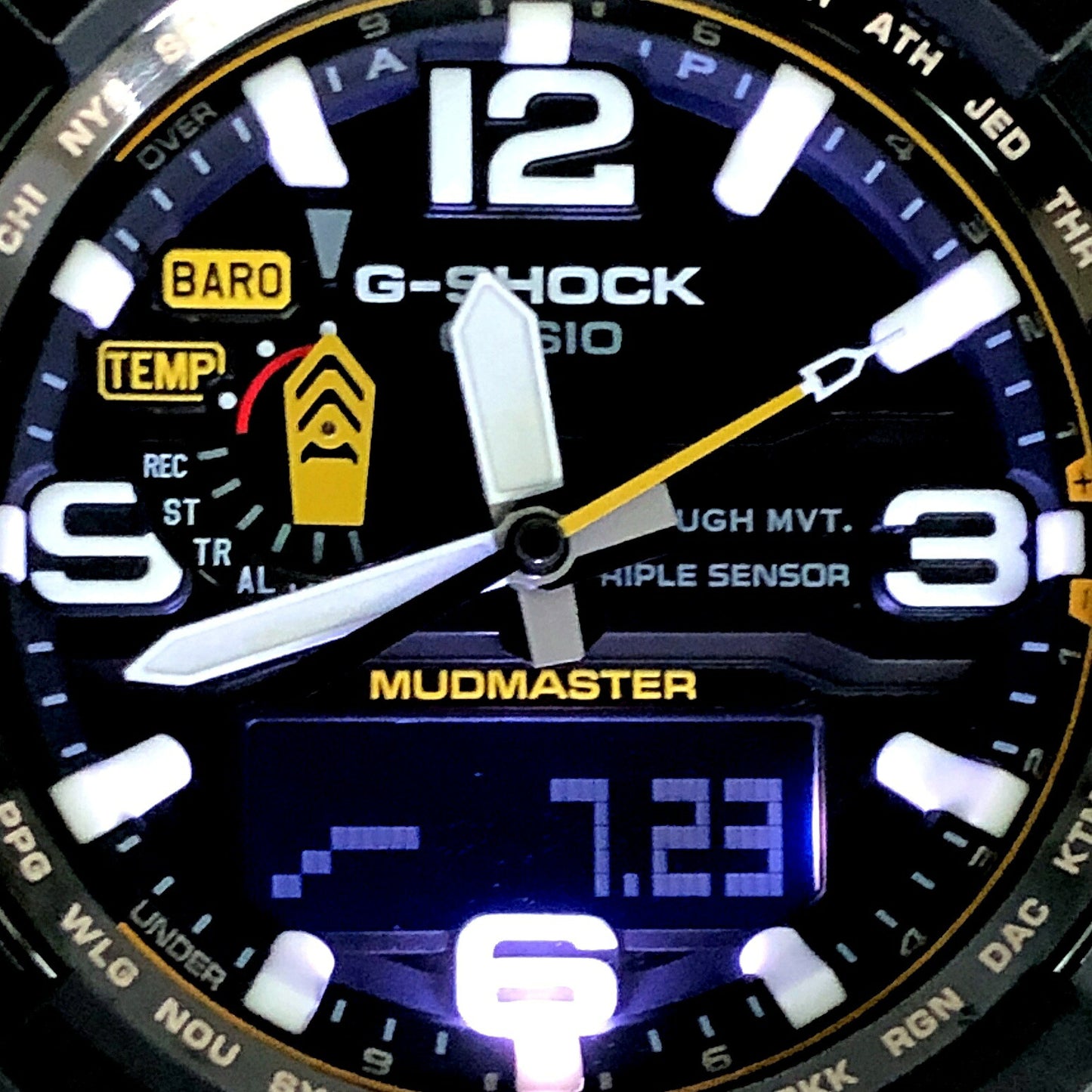 G-SHOCK MUDMASTER Tough Solar Sensor Watch Size ONE SIZE