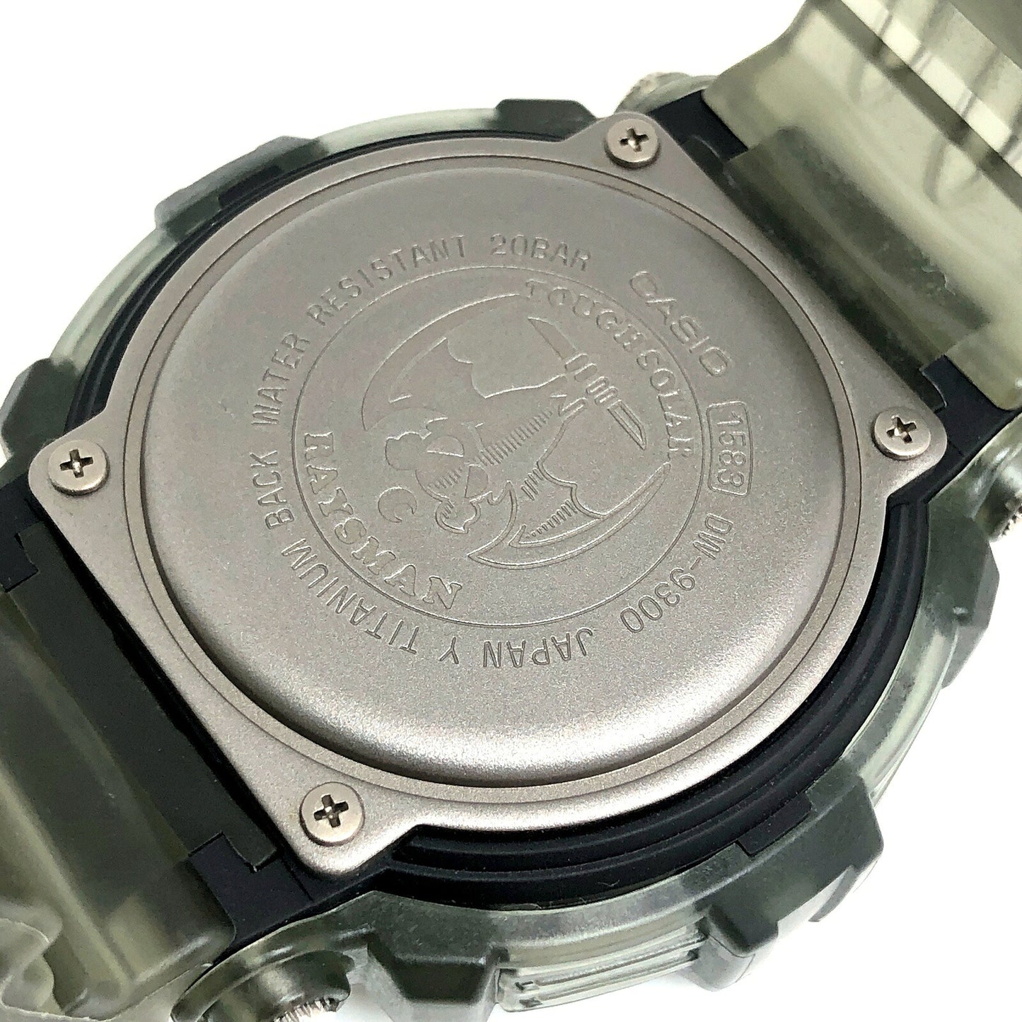 G-SHOCK DW-9300MS-8T RAYSMAN Gray Skeleton Watch Size ONE SIZE