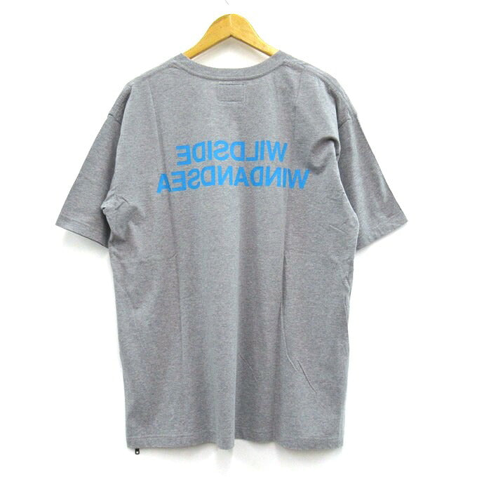 WILDSIDE YOHJI YAMAMOTO x WIND AND SEA T-Shirt Gray Size 4