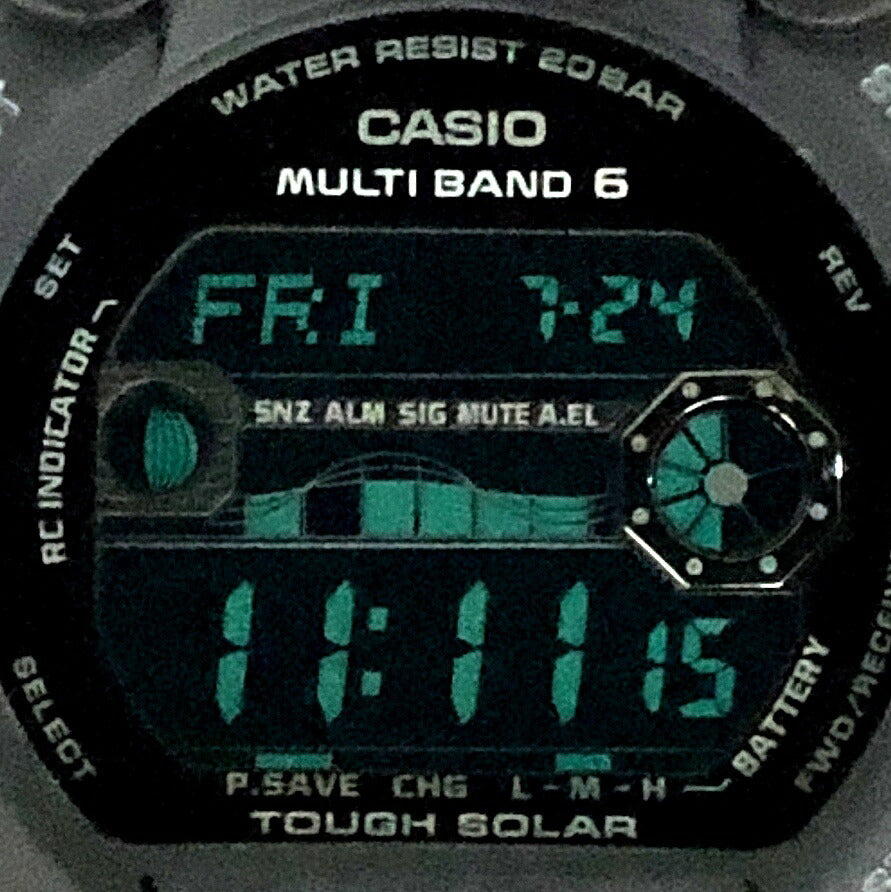G-SHOCK GW-7900B-1 Tough Solar Tide ONE SIZE Watch Size ONE SIZE