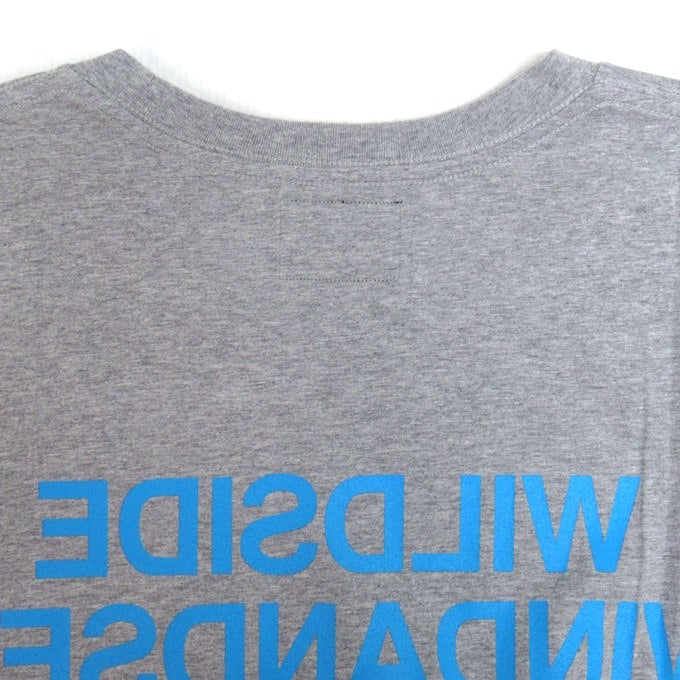 WILDSIDE YOHJI YAMAMOTO x WIND AND SEA T-Shirt Gray Size 4