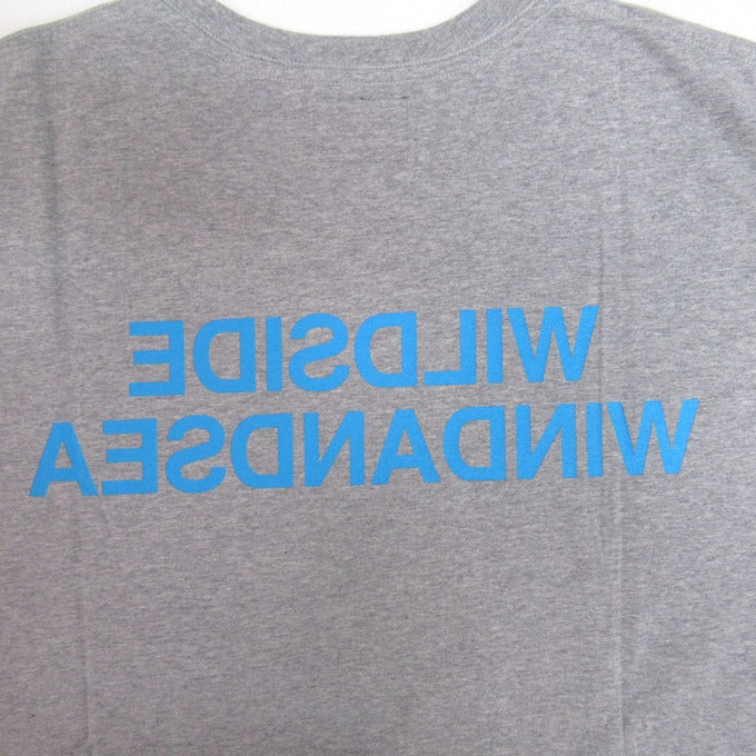 WILDSIDE YOHJI YAMAMOTO x WIND AND SEA T-Shirt Gray Size 4