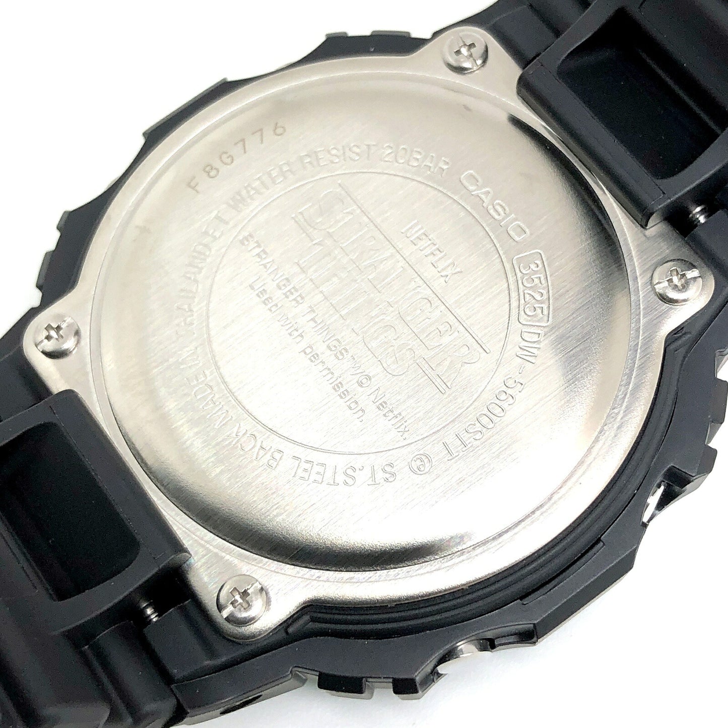 G-SHOCK Stranger Things Square Collab Watch Size ONE SIZE
