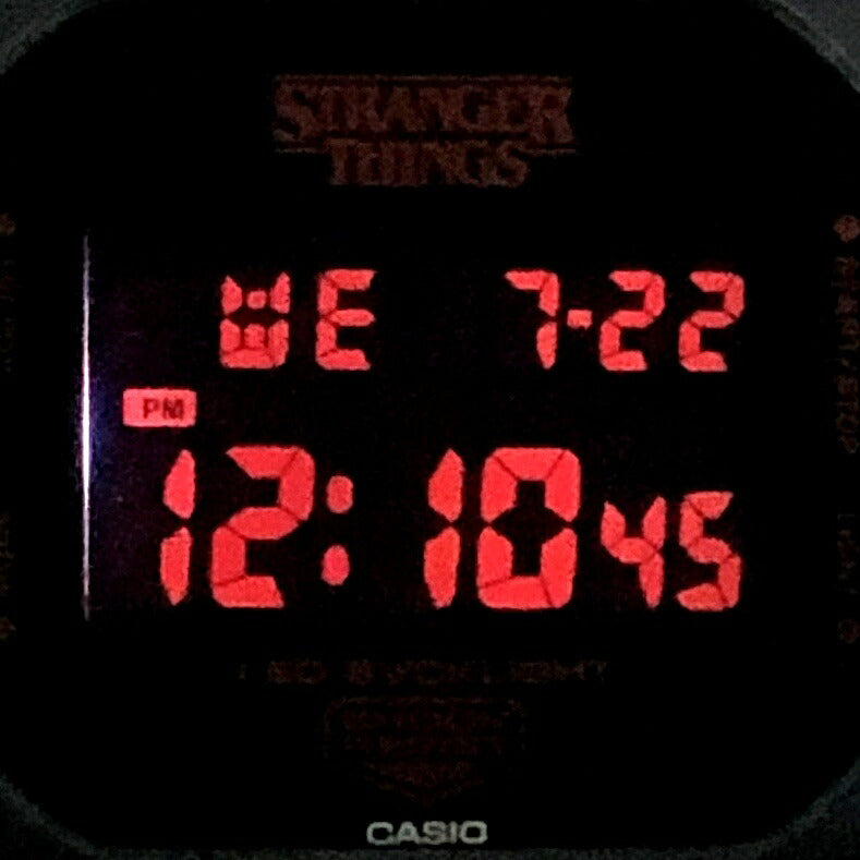 G-SHOCK Stranger Things Square Collab Watch Size ONE SIZE