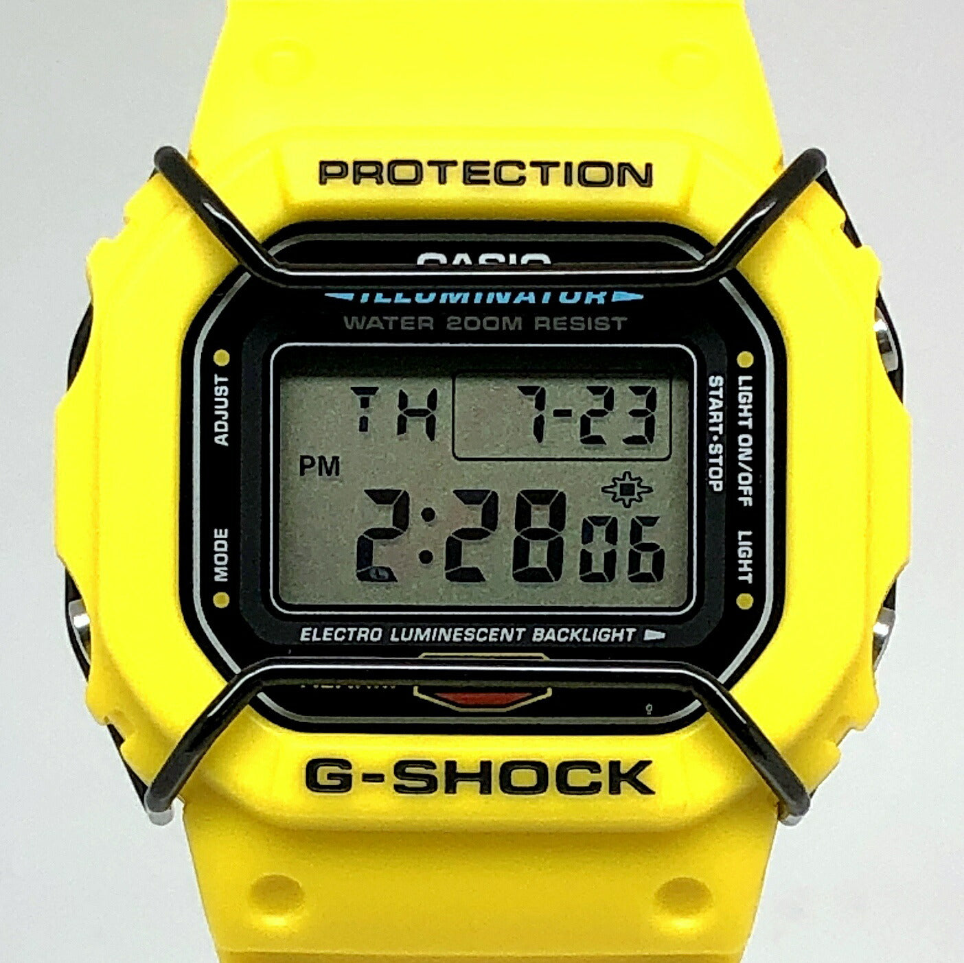 G-SHOCK DW-5600ED-9 90s Yellow Protector Watch Size ONE SIZE