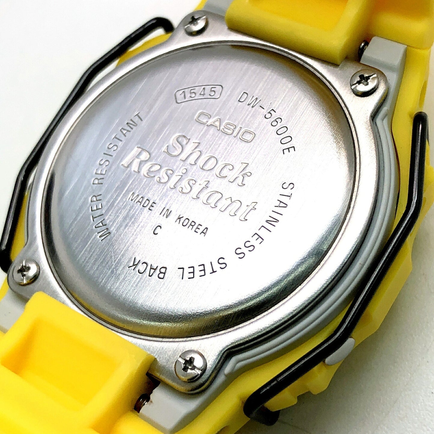 G-SHOCK DW-5600ED-9 90s Yellow Protector Watch Size ONE SIZE