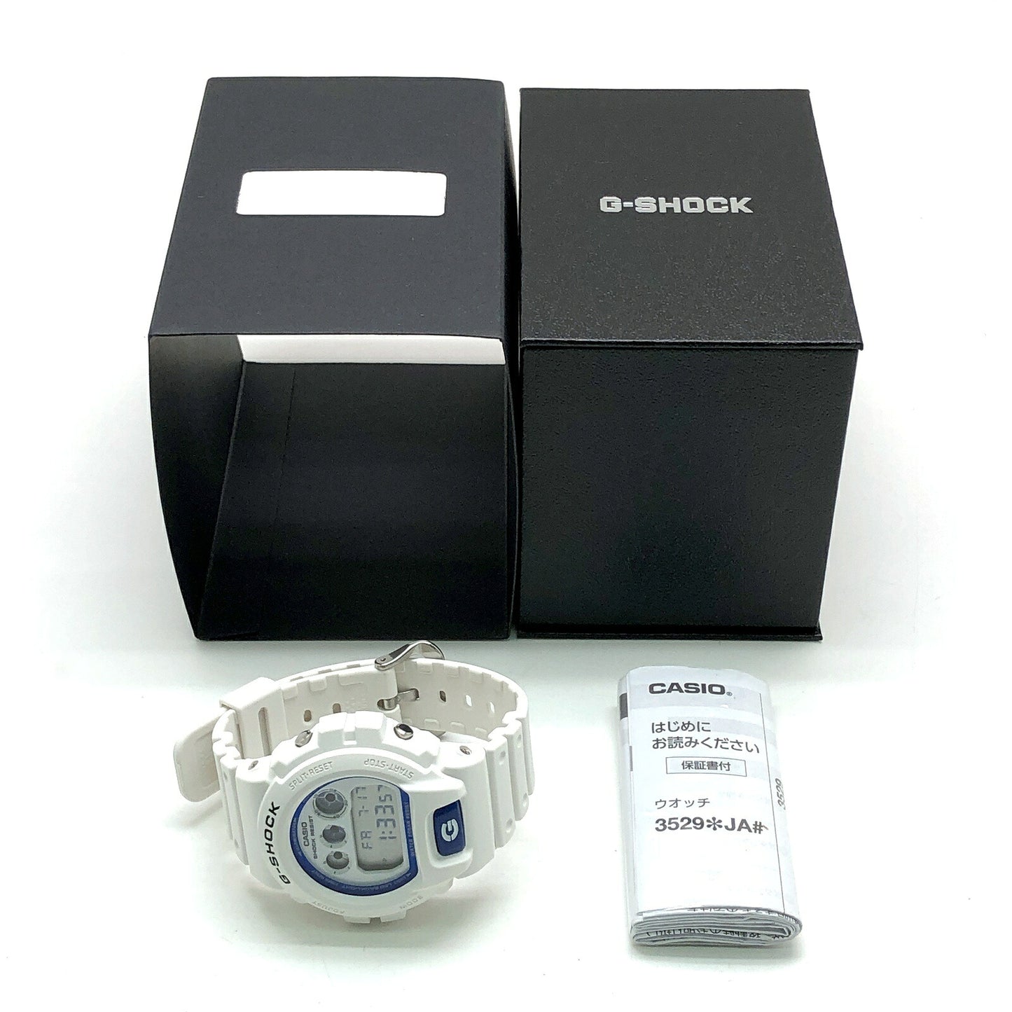 G-SHOCK DW-6900HDS-7 HIDDEN GLOW White Blue Watch Size ONE SIZE