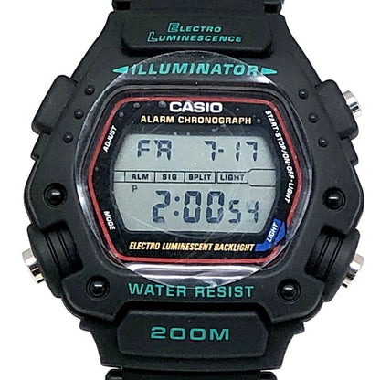 CASIO DW-290-1V MISSION: Watch Black Size ONE SIZE