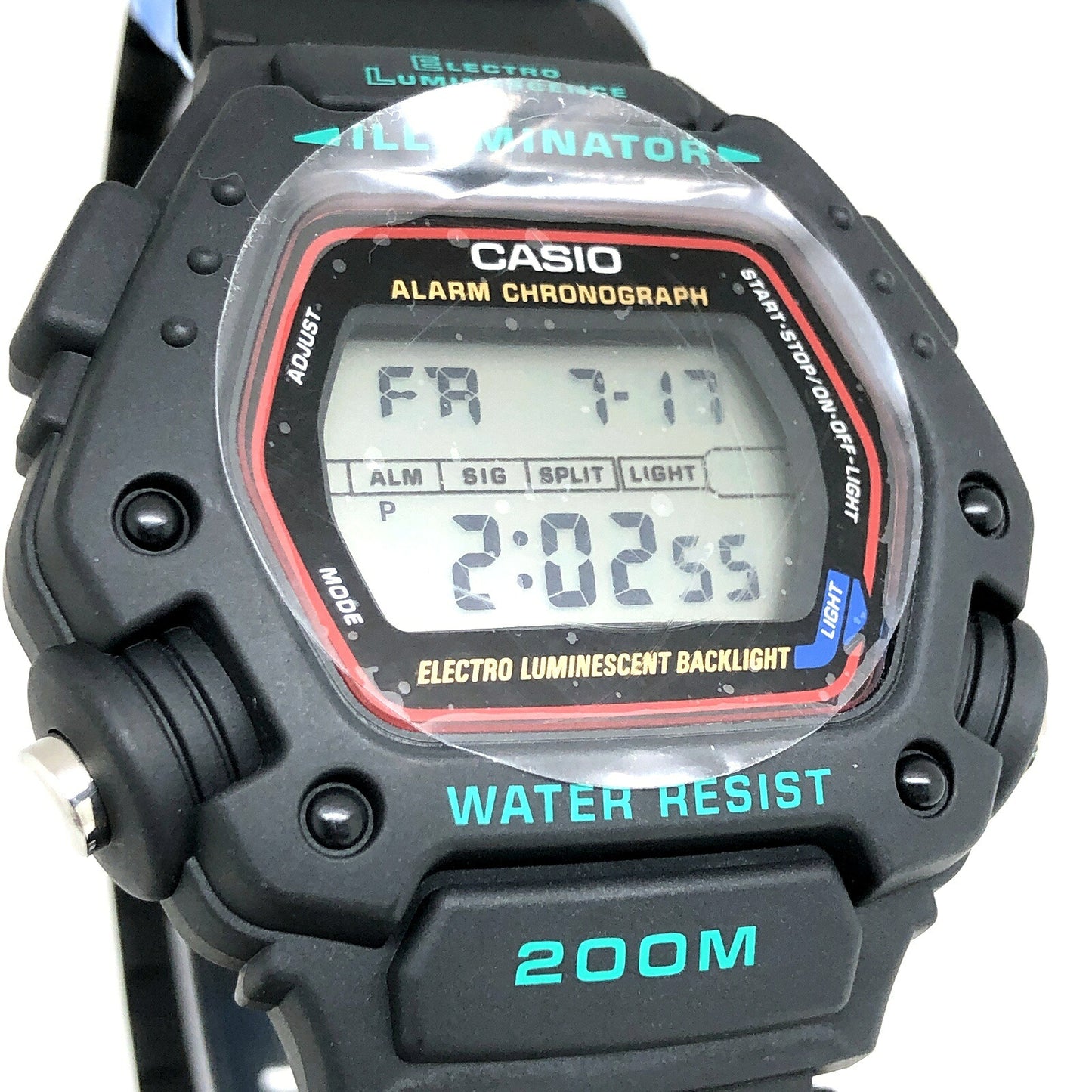 CASIO DW-290-1V MISSION: Watch Black Size ONE SIZE