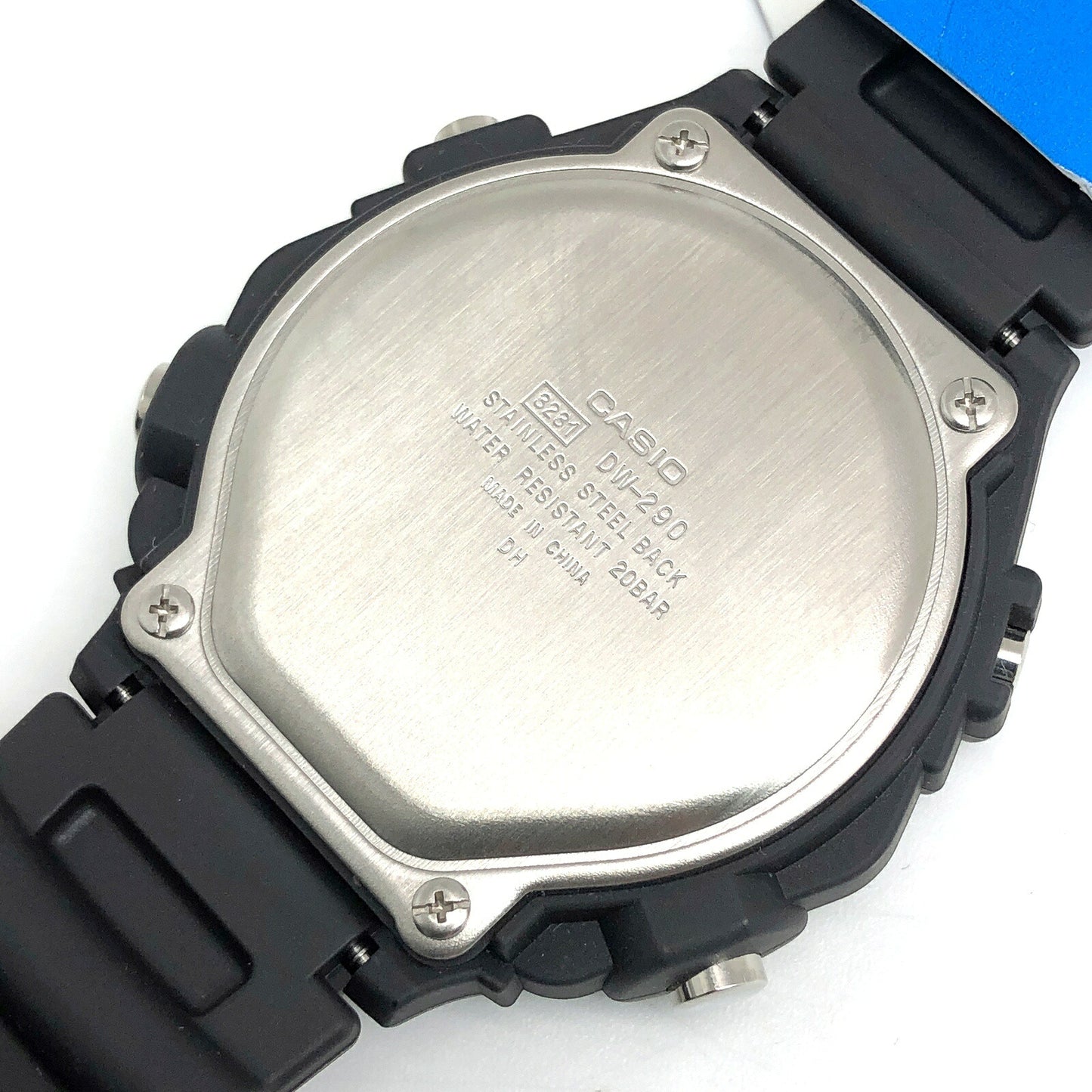 CASIO DW-290-1V MISSION: Watch Black Size ONE SIZE