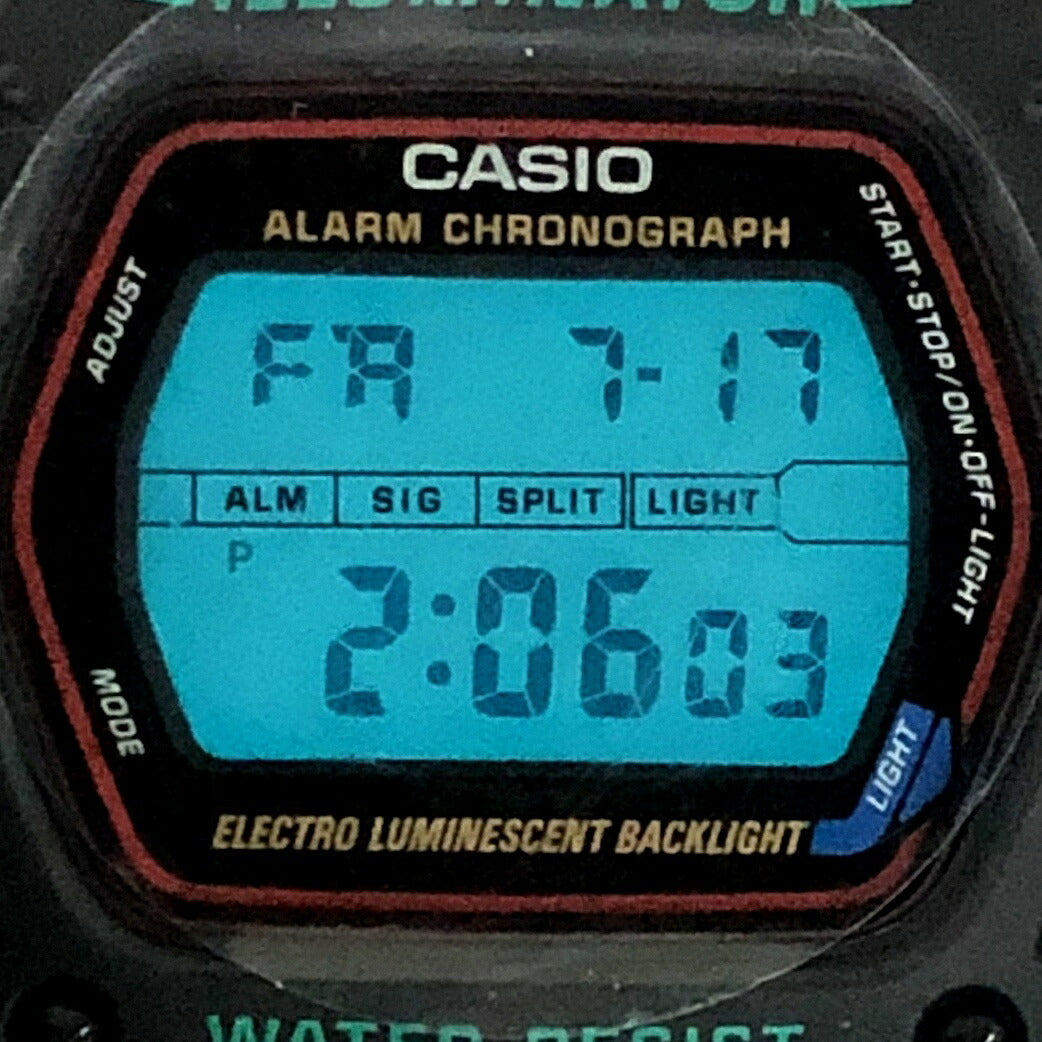 CASIO DW-290-1V MISSION: Watch Black Size ONE SIZE