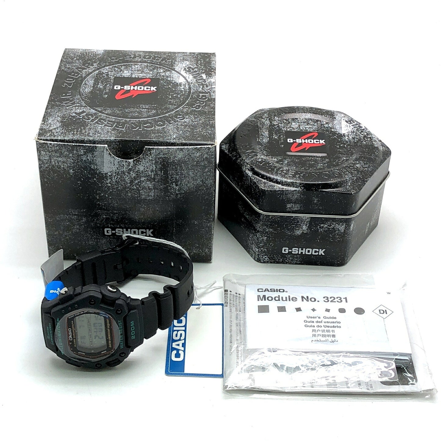 CASIO DW-290-1V MISSION: Watch Black Size ONE SIZE