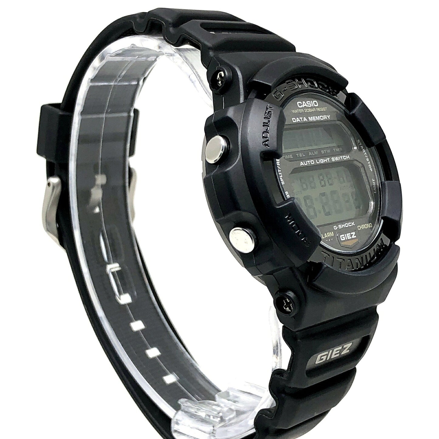 G-SHOCK GIEZ GS-100D-1A Titanium Black Silver Watch Size ONE SIZE