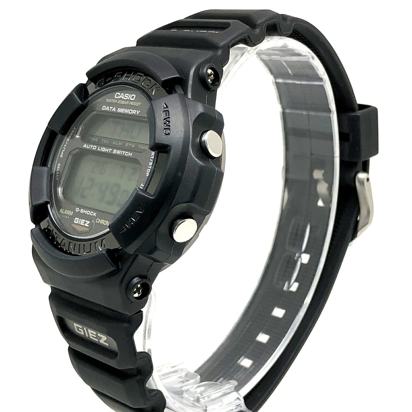 G-SHOCK GIEZ GS-100D-1A Titanium Black Silver Watch Size ONE SIZE