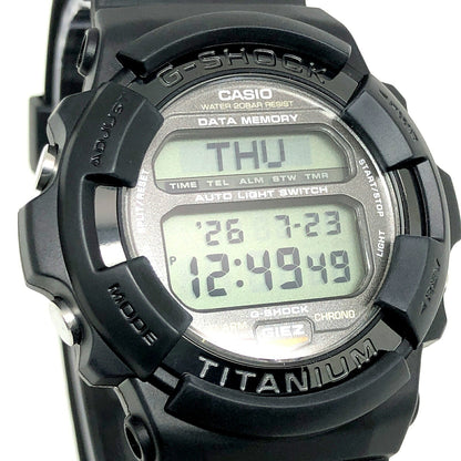 G-SHOCK GIEZ GS-100D-1A Titanium Black Silver Watch Size ONE SIZE