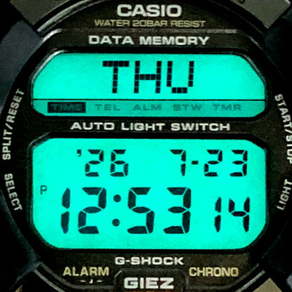 G-SHOCK GIEZ GS-100D-1A Titanium Black Silver Watch Size ONE SIZE