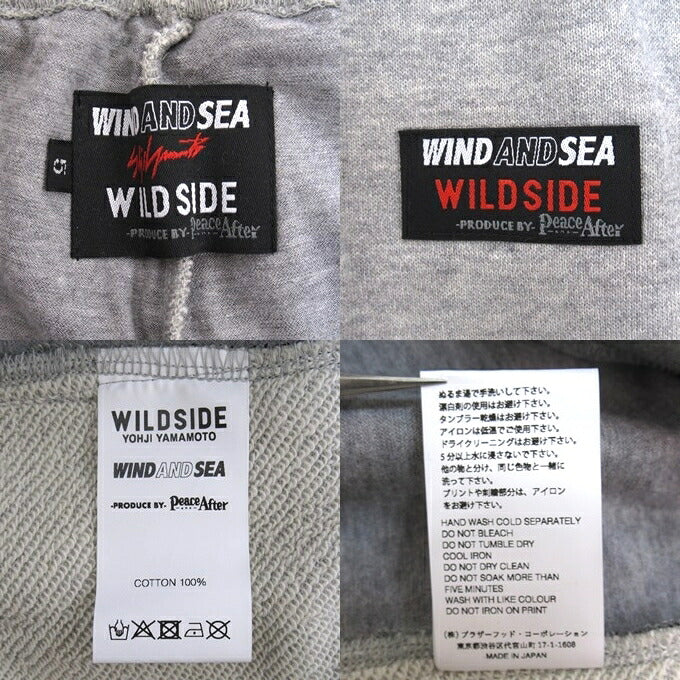 WILDSIDE YOHJI YAMAMOTO x WIND AND Sweatpants Gray Size 5