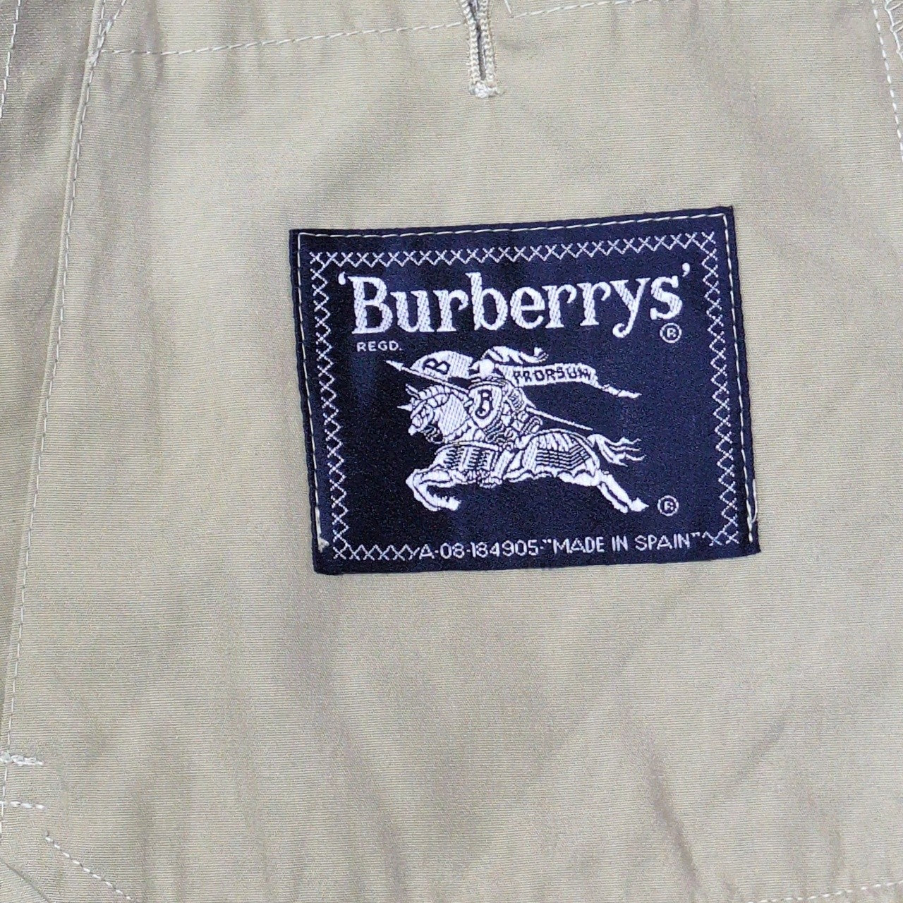 Burberrys 80s 90s Old Burberrys Swing Top Jacket Size 41IN