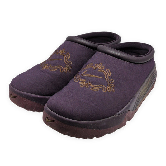 NIKE ACG Rufus Burgundy Ash Slip-on Sneakers Size 29cm