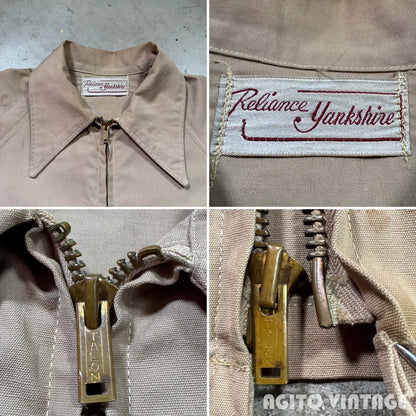Reliance Yankshire 40s Cotton Poplin Work Jacket Size L
