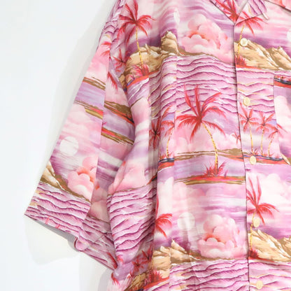 Martine Rose 22SS x Tommy Hilfiger Open Shirt Pink Size M
