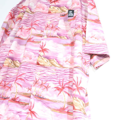Martine Rose 22SS x Tommy Hilfiger Open Shirt Pink Size M