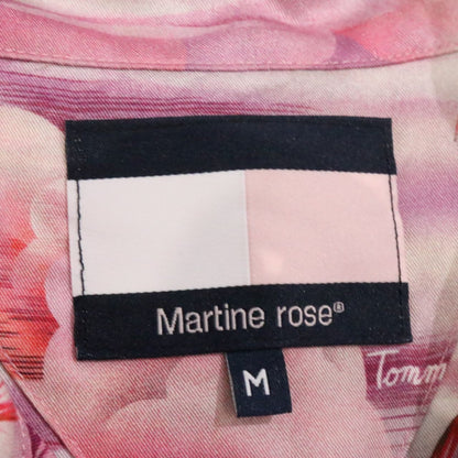 Martine Rose 22SS x Tommy Hilfiger Open Shirt Pink Size M