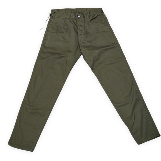 EVISU 5020 Satin Stretch Khaki Pants Size 32