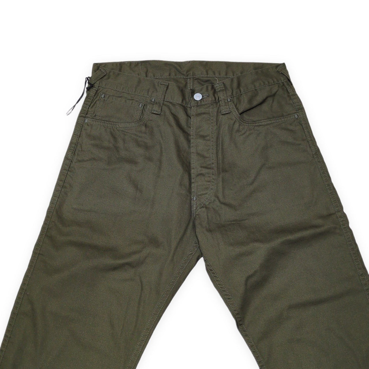 EVISU 5020 Satin Stretch Khaki Pants Size 32