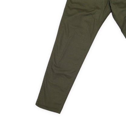 EVISU 5020 Satin Stretch Khaki Pants Size 32